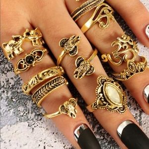10 piece ring set